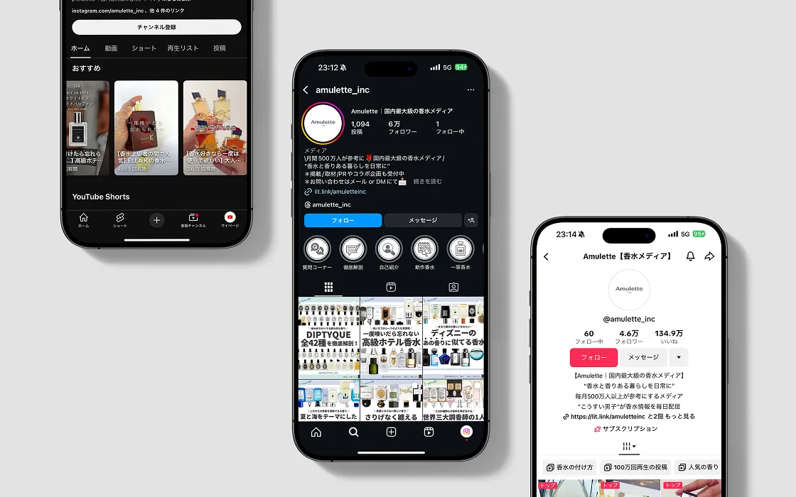自社フレグランスメディアの運営広告・PR事業